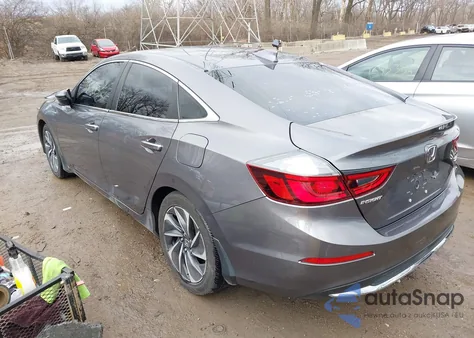 2019 Honda Insight Touring from USA, damaged, VIN 19XZE4F99KE001521